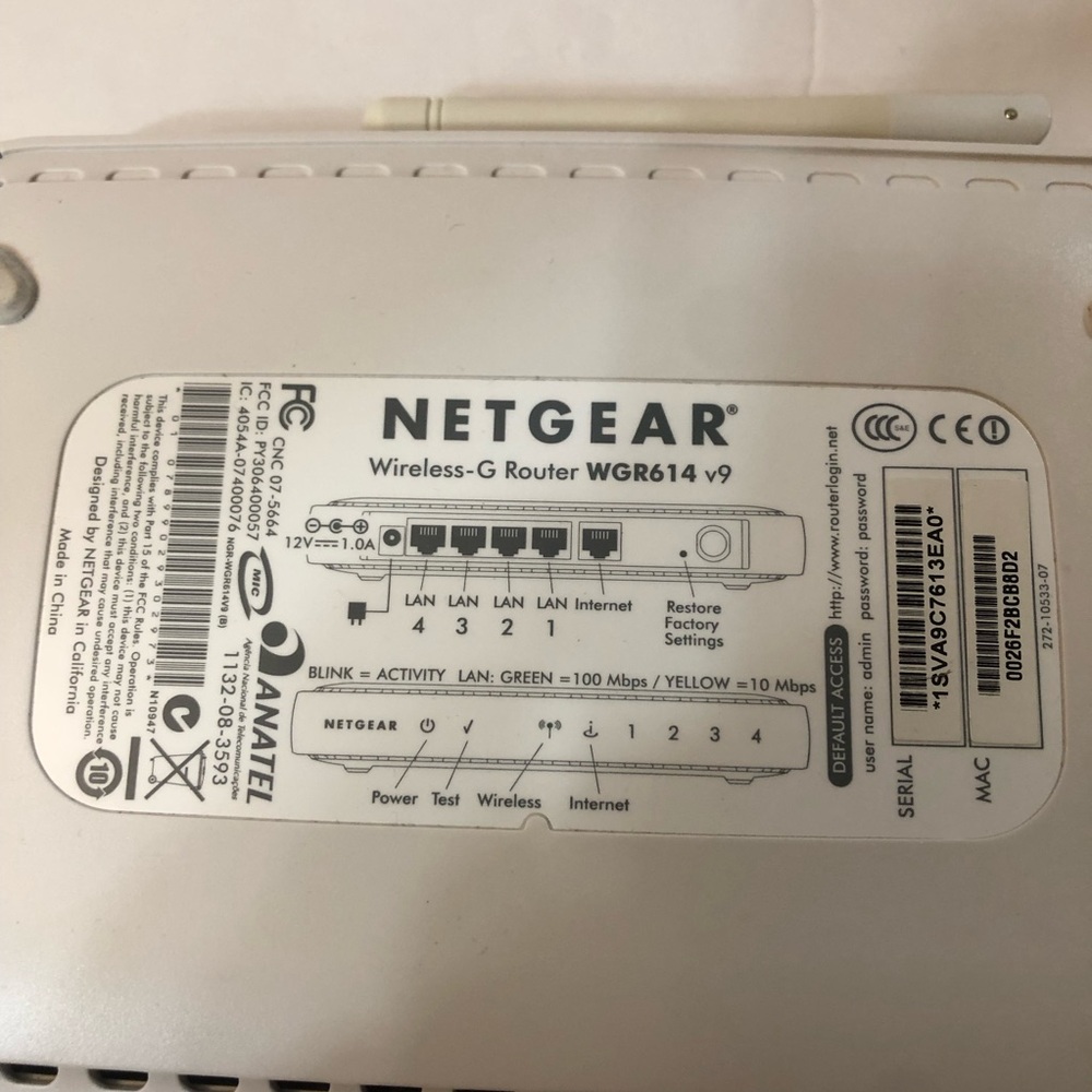 Netgear White Wireless Router Reliable Networking - Picture 10 of 14